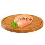 Whole seasoned chicken breast